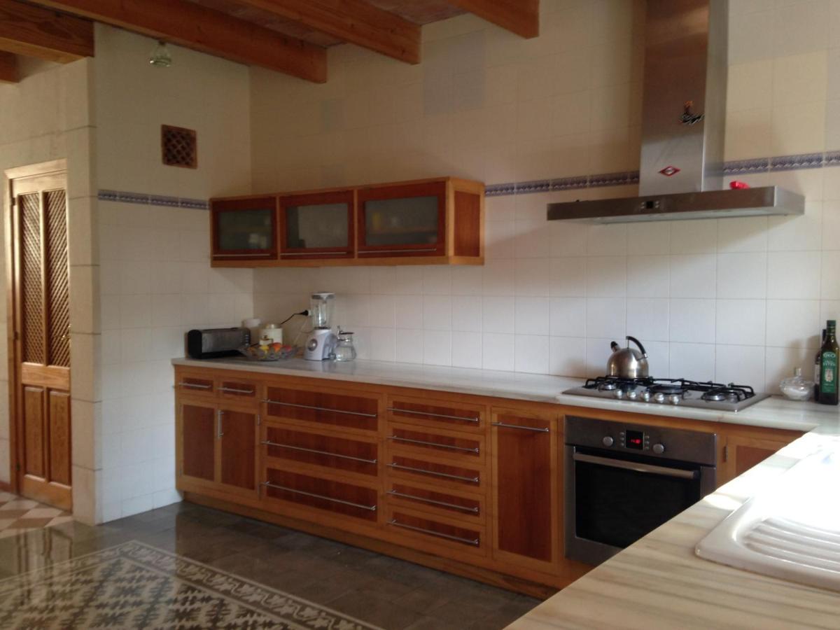 Lujosa Casa Mallorquina Restaurada Ses Salines  Buitenkant foto