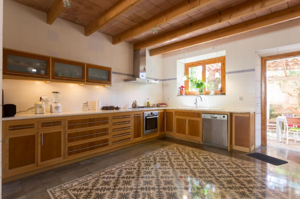 Lujosa Casa Mallorquina Restaurada Ses Salines  Buitenkant foto