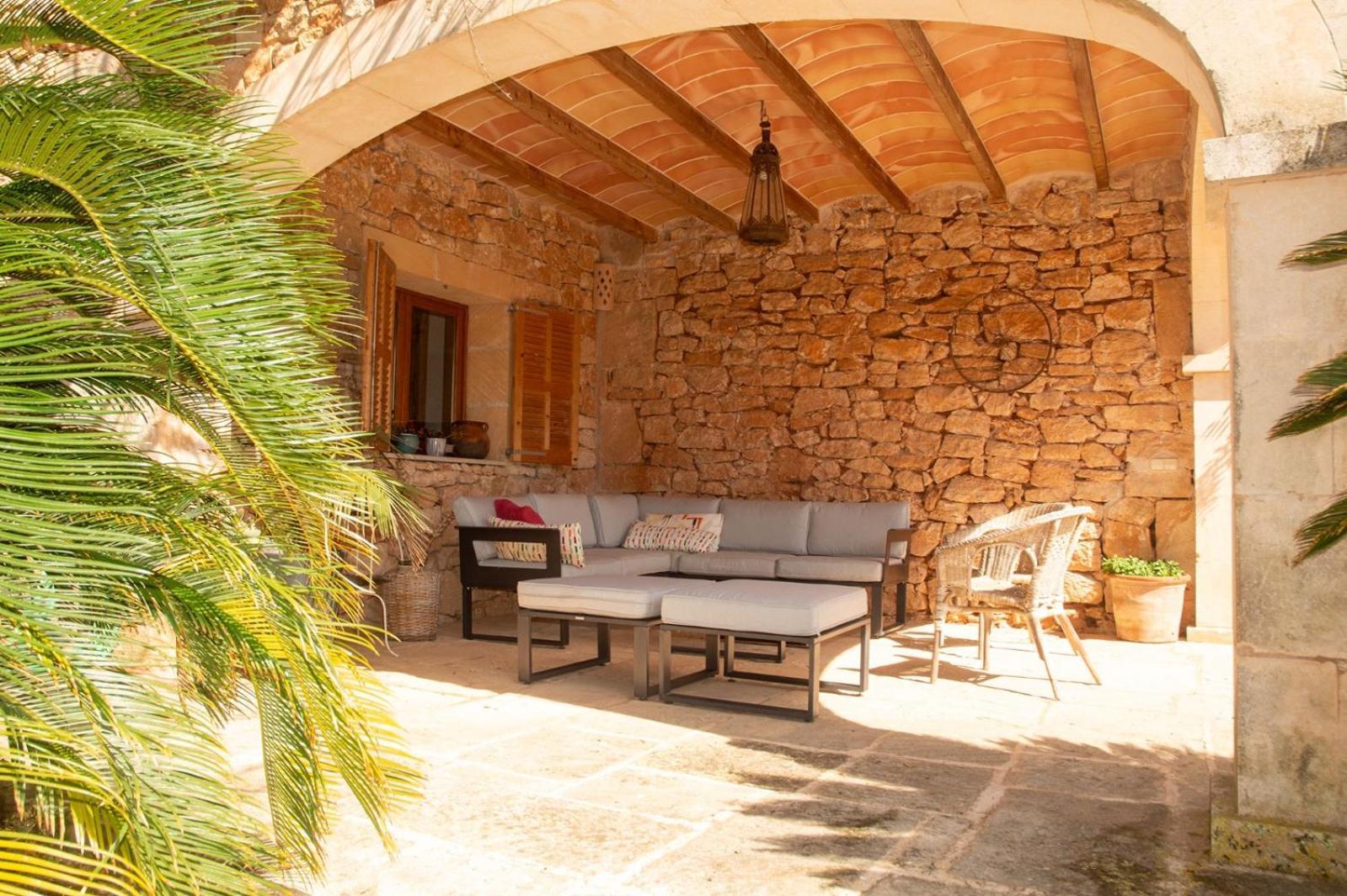 Lujosa Casa Mallorquina Restaurada Ses Salines  Buitenkant foto