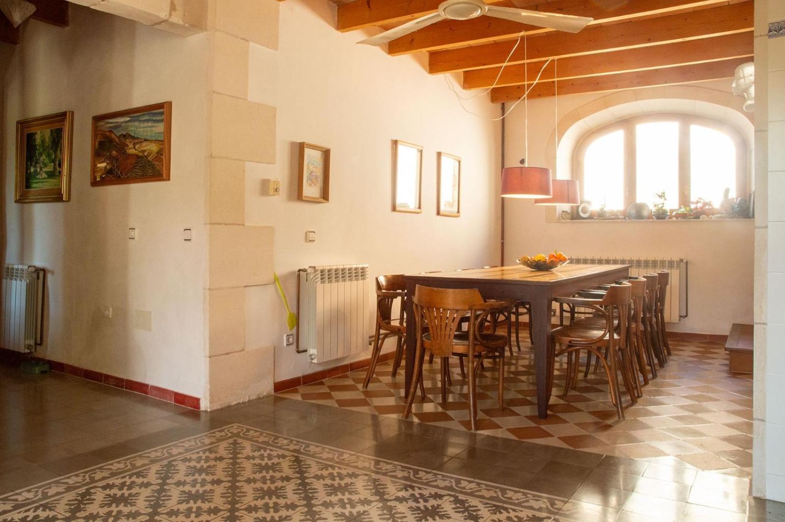 Lujosa Casa Mallorquina Restaurada Ses Salines  Buitenkant foto